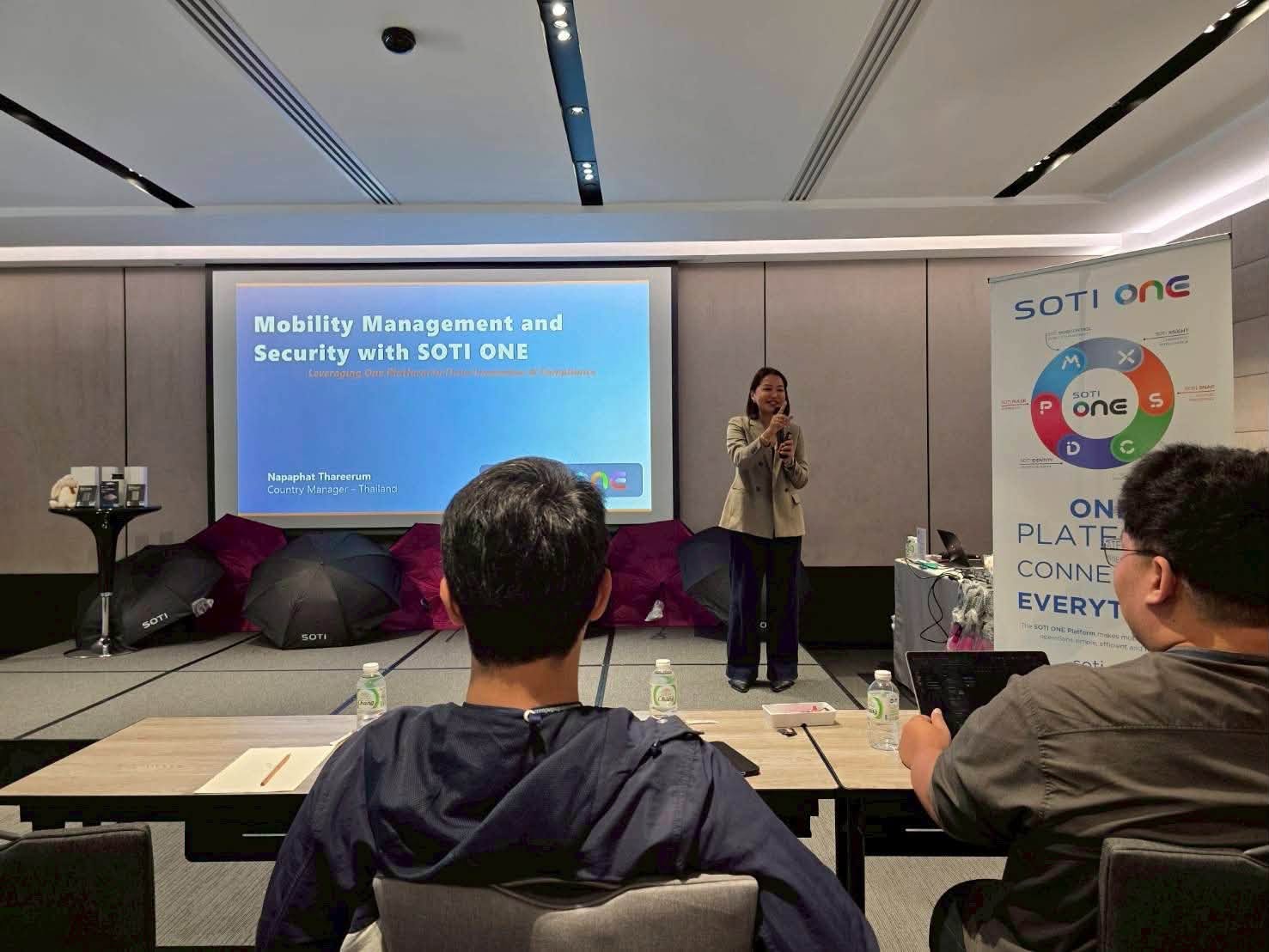 บรรยากาศงาน Mobility Security Management With SOTI